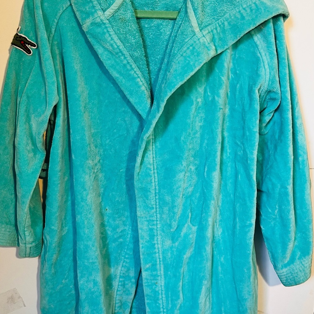 Lacoste Women's Turquoise Robe
